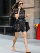 Famke Janssen Leggy, Out in NYC