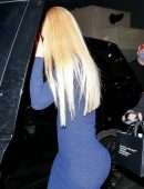 Iggy Azalea in a See-Through Dress at Avra in Beverly Hills
