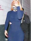 Iggy Azalea in a See-Through Dress at Avra in Beverly Hills