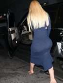 Iggy Azalea in a See-Through Dress at Avra in Beverly Hills
