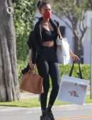 Jasmine Tookes Shopping in Beverly Hills