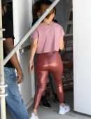 Jennifer Lopez Booty, Outside a Gym in Miami