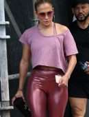 Jennifer Lopez Booty, Outside a Gym in Miami
