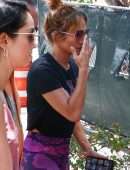 Jennifer Lopez Booty, Outside a Gym in Miami
