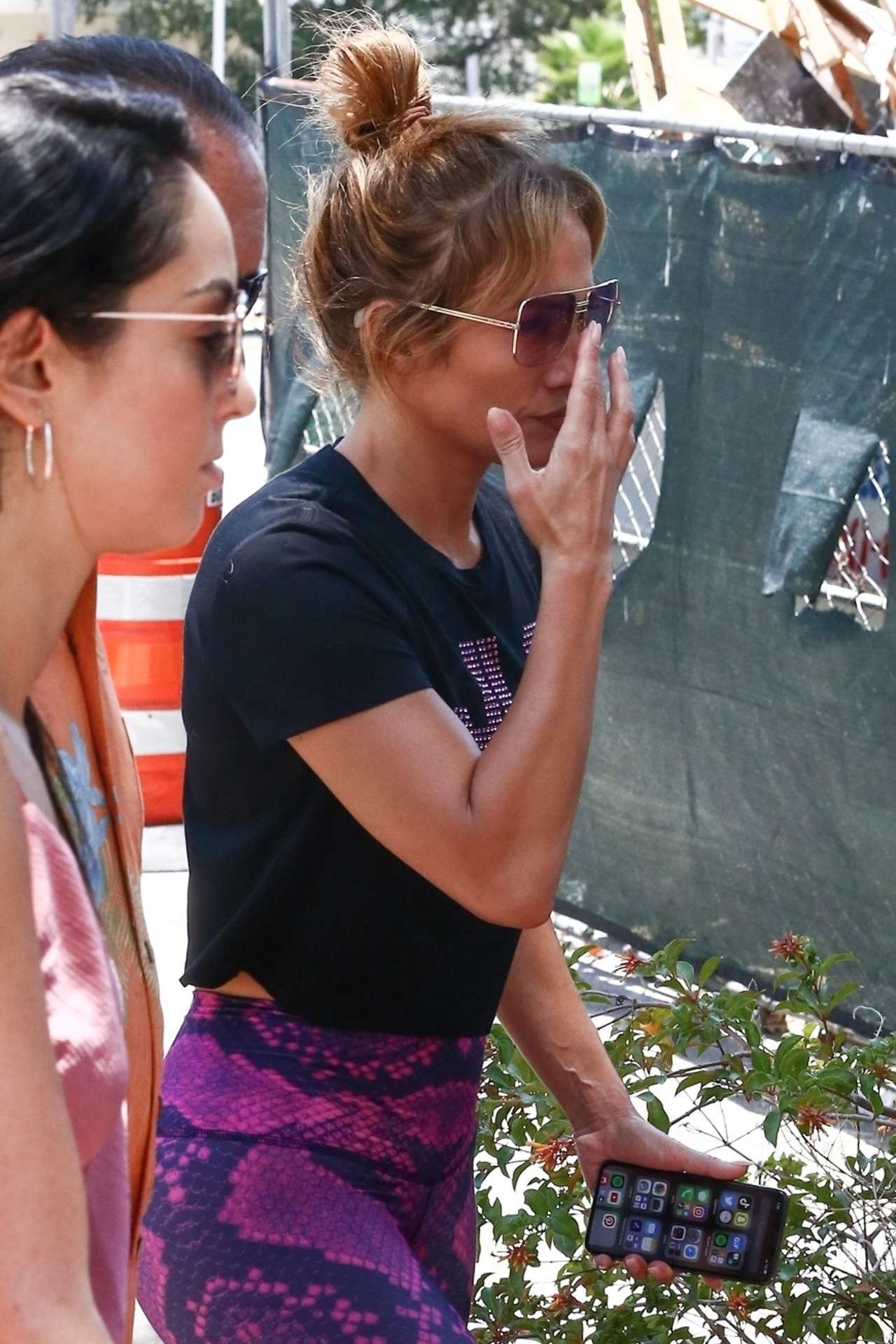 Jennifer Lopez Booty, Outside a Gym in Miami