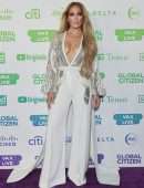 Jennifer Lopez Peforming at Global Citizen VAX LIVE: The Concert To Reunite The World in LA