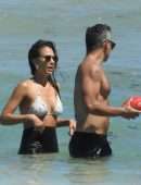 Jessica Alba Booty in Various Bikini at the Beach in Miami