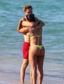 Jessica Ledon Booty on a Romantic Afternoon at the Beach in Miami Beach