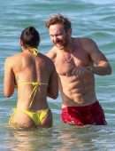 Jessica Ledon Booty on a Romantic Afternoon at the Beach in Miami Beach