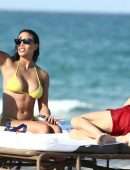 Jessica Ledon Booty on a Romantic Afternoon at the Beach in Miami Beach