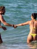 Jessica Ledon Booty on a Romantic Afternoon at the Beach in Miami Beach