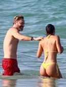 Jessica Ledon Booty on a Romantic Afternoon at the Beach in Miami Beach