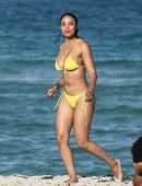 Jessica Ledon Booty on a Romantic Afternoon at the Beach in Miami Beach
