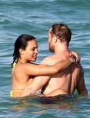 Jessica Ledon Booty on a Romantic Afternoon at the Beach in Miami Beach