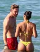 Jessica Ledon Booty on a Romantic Afternoon at the Beach in Miami Beach