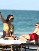Jessica Ledon Booty on a Romantic Afternoon at the Beach in Miami Beach