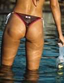 Josephine Skriver Booty in Hot Bikini Photoshoot by Cameron Hammond