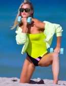 Joy Corrigan Pokies in a Swimsuit Photoshoot in Miami Beach