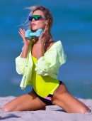Joy Corrigan Pokies in a Swimsuit Photoshoot in Miami Beach