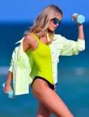 Joy Corrigan Pokies in a Swimsuit Photoshoot in Miami Beach