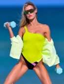 Joy Corrigan Pokies in a Swimsuit Photoshoot in Miami Beach