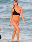 Joy Corrigan Booty in Bikini at a Photoshoot in Miami Beach