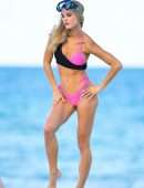 Joy Corrigan Booty in Bikini at a Photoshoot in Miami Beach