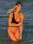 Joy Corrigan Booty in Bikini at a Photoshoot in Miami Beach
