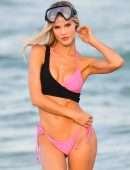 Joy Corrigan Booty in Bikini at a Photoshoot in Miami Beach