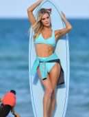 Joy Corrigan Booty in Swimsuit, Photoshoot on the Beach in Miami