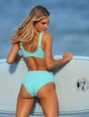 Joy Corrigan Booty in Swimsuit, Photoshoot on the Beach in Miami