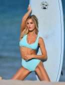 Joy Corrigan Booty in Swimsuit, Photoshoot on the Beach in Miami