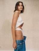 Kaia Gerber in Photoshoot for Calvin Klein Campaign 2021