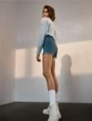 Kaia Gerber in Photoshoot for Calvin Klein Campaign 2021