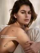 Kaia Gerber in Photoshoot for Calvin Klein Campaign 2021