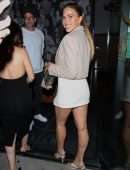 Kara Del Toro Cleavage and Leggy at Craig’s in West Hollywood