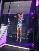 Karrueche Tran Leggy at Kiki On The River in Miami