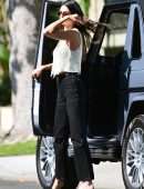 Kendall Jenner Cleavage, Out in West Hollywood