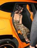 Kim Kardashian and Khloe Kardashian Arriving at Craigs in West Hollywood