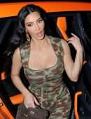 Kim Kardashian and Khloe Kardashian Arriving at Craigs in West Hollywood