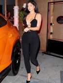 Kylie Jenner Cleavage Outside The Nice Guy in West Hollywood