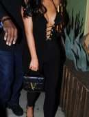 Kylie Jenner Cleavage Outside The Nice Guy in West Hollywood