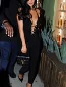 Kylie Jenner Cleavage Outside The Nice Guy in West Hollywood