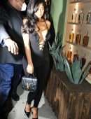Kylie Jenner Cleavage Outside The Nice Guy in West Hollywood
