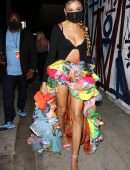 Madison Bailey After Attending the 2021 MTV Awards at the Hollywood Palladium