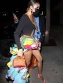 Madison Bailey After Attending the 2021 MTV Awards at the Hollywood Palladium