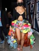 Madison Bailey After Attending the 2021 MTV Awards at the Hollywood Palladium