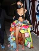 Madison Bailey After Attending the 2021 MTV Awards at the Hollywood Palladium