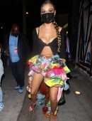Madison Bailey After Attending the 2021 MTV Awards at the Hollywood Palladium