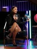 Maya Jama Leggy at The BRIT Awards 2021 Arrivals, The O2 Arena